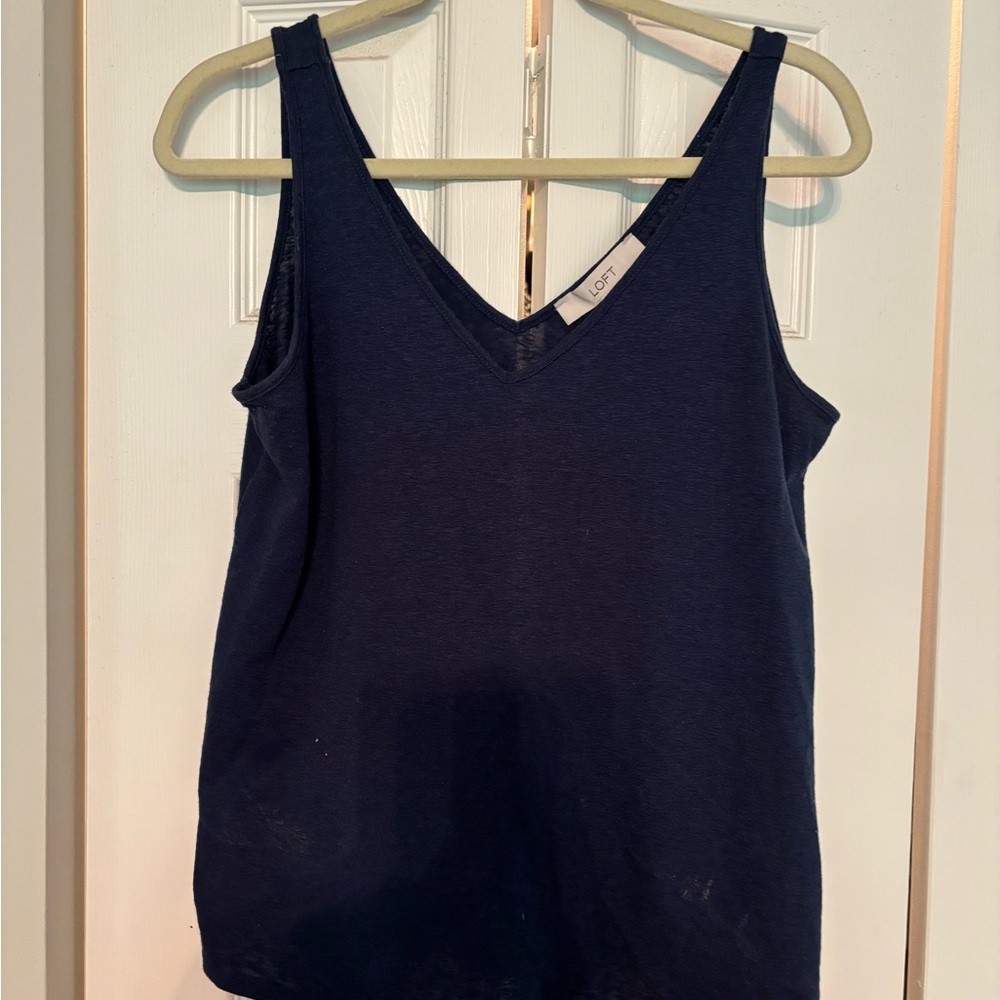 LOFT Deep Blue Women's Tank Top